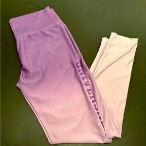 Universal Studios Leggings Purple Ombré Women’s Size 2XL EUC